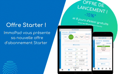 Passez à l’état des lieux numérique avec l’offre Starter by ImmoPad