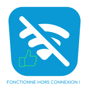 Icône : Fonctionne Hors Connexion sur l'application d'état des lieux ImmoPad