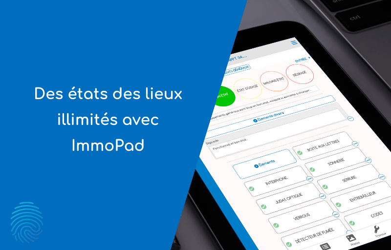 visuel de l'article : Des états des lieux illimités avec ImmoPad