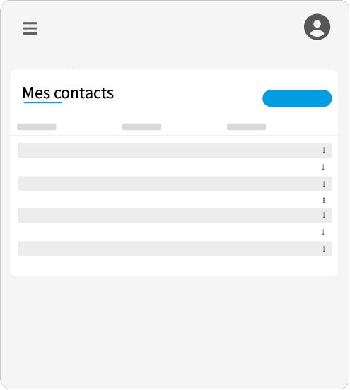 Contacts TOTEiM Tablette