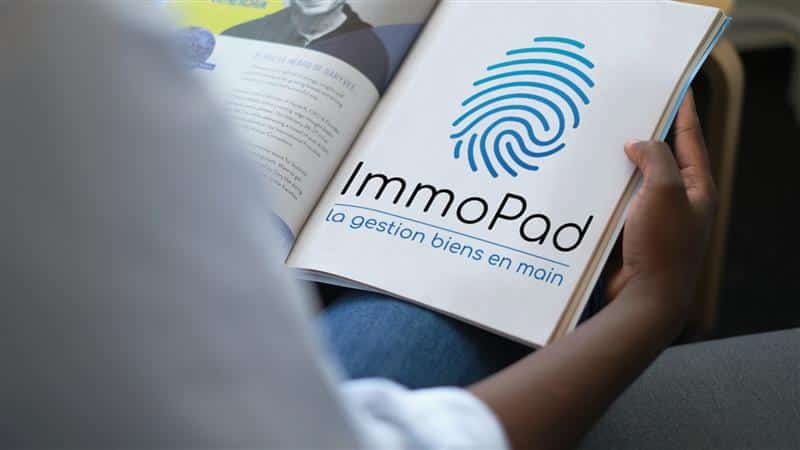 Mock Up Presse ImmoPad